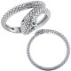 Blue Diamond Beautiful Fancy Antique Snake Ring 14K Gold